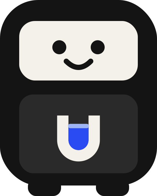 Dash, the Full Shelf machine character